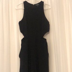 Solid black jumpsuit